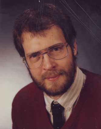 Bild des Gründers der Firma Hörde 
ComputerSystemService, Andreas v. Hörde, 1988