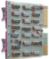 DEC UNIBUS Modul M706, Teletype receiver (for PC15), von vorne