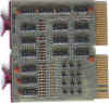 DEC UNIBUS Modul M734, I/O Bus input multiplexer, 3x12bit, von oben