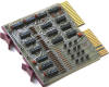 DEC UNIBUS Modul M734, I/O Bus input multiplexer, 3x12bit, von der Seite