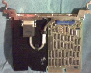 DEC Q-BUS Modul, Single-line serial sync interface, (for BA200 series enclosures)